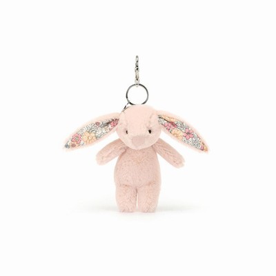 Jellycat Blossom Blush Konijn Tas Bedeltje | QI0694375